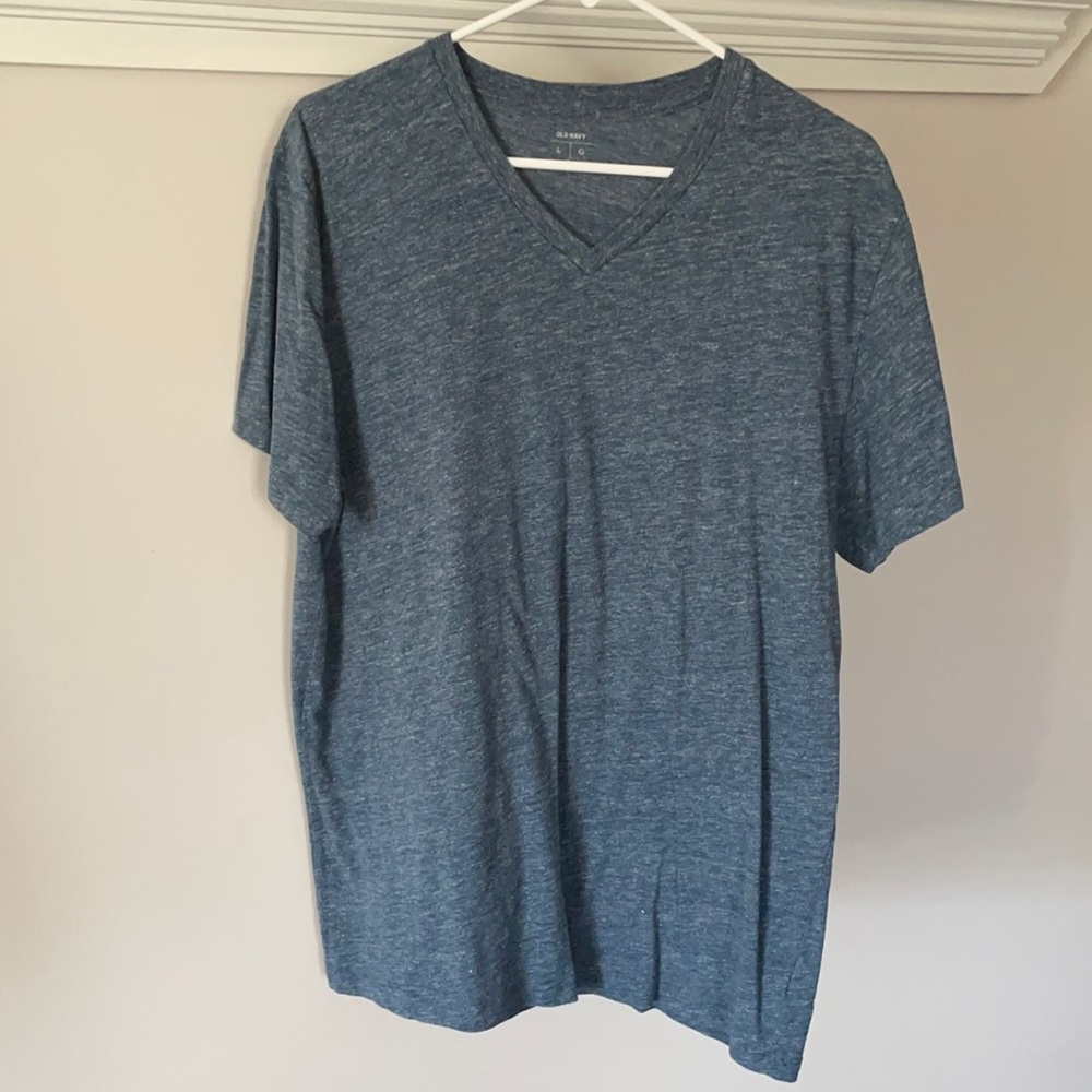 Blue V-Neck